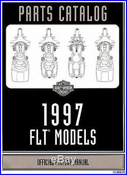 1997 Harley-Davidson Flt Touring Parties Catalogue Manuelle -neuf