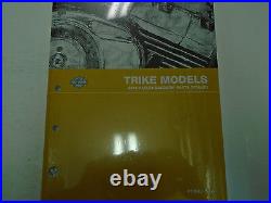 2011 Harley Davidson Trike Flhtcutg Tri Glide Touring Parties Catalogue Manuelle