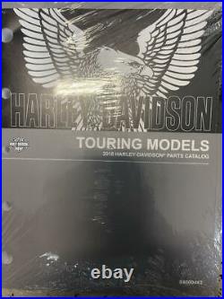 2018 Harley Davidson Touring Modèles Parties Catalogue Manuel Neuf