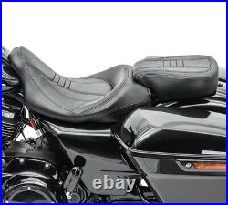 2x Banc pour Harley Davidson Touring 09-21 Selle confort Craftride tour noir CV