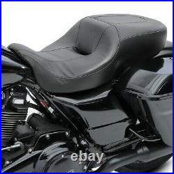 2x Siège confort pour Harley-Davidson Touring 14-21 Craftride Tour hamac noir Di