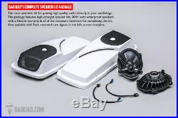 Baddad Complet Haut-Parleur Couvercles With Led 5 X 7 93-13 Harley Touring