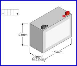 Batterie Haute Performance REVTECH ETX30L AGM Pour Harley-Davidson Touring