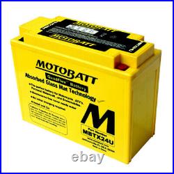 Batterie MOTOBATT MBTX24U Harley Davidson FLHT Touring 1340 19951996