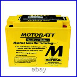 Batterie MOTOBATT MBTX24U Harley Davidson FLHT Touring 1340 19951996