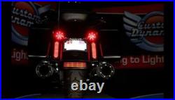 CUSTOM DYNAMICS LED Noir Flatz Feux Harley-Davidson Touring & Flhx 2040-1845