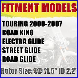 Disques de frein Avant Plaquettes pr Harley Touring Electra Glide Classic FLHTCI