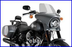 Écran Touring Puig OEM Faring Fumé Harley Davidson Softail Sport Glide 18-24