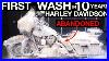 First-Wash-In-10-Years-Harley-Davidson-Motorcycle-Disaster-Detail-Step-By-Step-Cleaning-Process-01-ofd