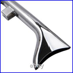 Fishtail Fish Tail 36 Slip-On Mufflers Exhaust Pipe for Harley Touring 95-16
