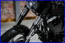 Gabelcover Fourche Slider Softail Touring Harley Davidson Fork Cover Bagues de
