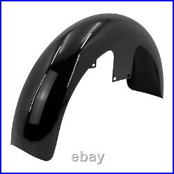 Garde-boue avant brillant 120/R19 pour Harley Touring Road King Street Glide