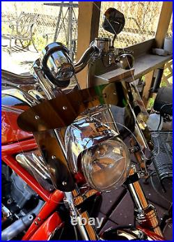 Grand Touring Windshield Harley Davidson V Canne Pare-Brise Polycarbonate