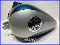 Harley-Davidson 2002-07 Touring Electra Route Rue Glide Gas Réservoir Luxe Teal