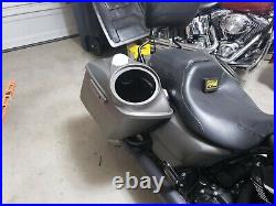 Harley Davidson 8 IN Haut-Parleur Couvercles Pour Touring 97-2013 Flhx Fltr FLHR