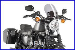 Harley Davidson Sportster 883 2011 Bulle Puig Fumé Clair Touring Naked