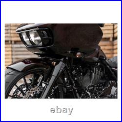 Killer Custom Gabel Cover, Noir, Pour Harley Davidson Touring 14-21