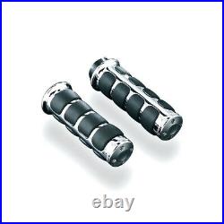 Küryakyn Iso Poignées pour Harley-Davidson Touring De 2008-20, Softail Ab 2016 Küryakyn Iso Poignées pour Harley-Davidson Touring De 2008-20, Softail Ab 2016