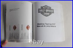 Livre Harley Davidson Touring Models modèle du propriétaire 2007 (68178)