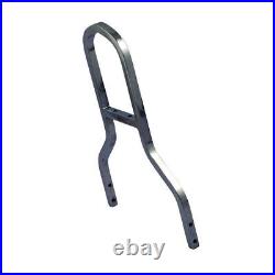 Lowboy Sissy Bar Bas Chromé, Pour Harley Davidson Softail, Touring