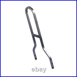 Lowboy Sissy Bar Haut Chromé, Pour Harley Davidson Softail, Dyna, Touring