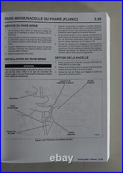 Manuel D'Atelier Harley Davidson Touring Modèles 2003 Etat 08/2002