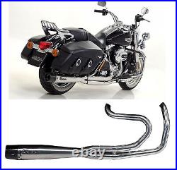Mohican Arrow Scarico Completo Lucido Harley Davidson Touring 2002 02