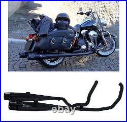 Mohican Arrow Scarico Completo Scarico Nero Harley Davidson Touring 2014 14