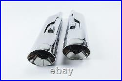 Monster Slip-On Silencieux Harley Davidson Échappement Ovale Pipes Touring Glide