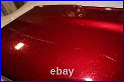 OEM 2014-2022 Harley Touring Droit Sacoche Bas Hot Canne Rouge Candy Flocon