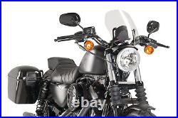 PUIG Pare-Brise Naked N. G. Touring Harley Sportster 1200 Custom 2009 Clair
