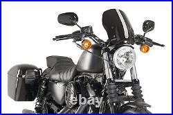 PUIG Pare-Brise Naked N. G. Touring Harley Sportster Seventy-Two 13-16 Noir