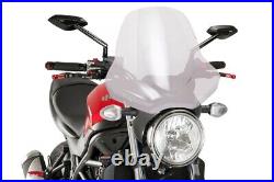 Pare-brise pour Harley Davidson Dyna Low Rider 93-17 Puig Touring II clair