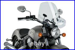 Pare-brise pour Harley Davidson Softail Low Rider 18-20 Puig Touring II clair