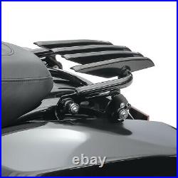 Portebagages + Kit Montage pour Harley Davidson Touring 14-20 Craftride XB noir