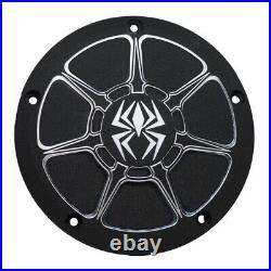 Rekluse Carter D'em Brayage Schwarz-Wrinkel pour Harley-Davidson Touring 16-22