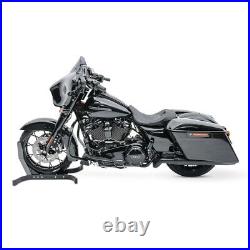 Selle moto Craftride RH3 pour Harley Davidson Touring 09-22 noir-bleu