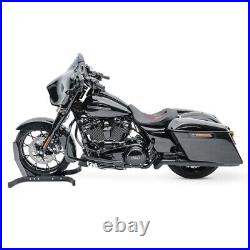 Selle moto Craftride RH3 pour Harley Davidson Touring 09-22 noir-rouge