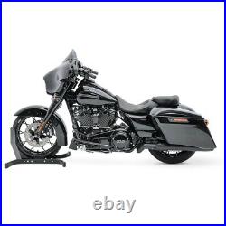 Selle moto Craftride RH3 pour Harley Davidson Touring 09-23 noir-blanc