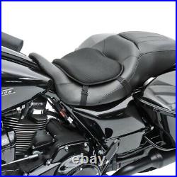 Set SB15 Selle TG3 pour Harley Touring 14-22 noir + Gel coussin L
