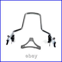 Sissy BAR Complet, 12,5, Amovible, Chrome, pour Harley-Davidson Touring 09-20