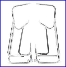 Support de sacoche Twin Rail pour Harley Electra Glide Classic 97-05 protection