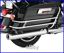 Support de sacoche Twin Rail pour Harley Touring 97-08 protection arrière