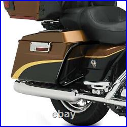Support de sacoche pour Harley Electra Glide Ultra Classic 98-07 protection noir
